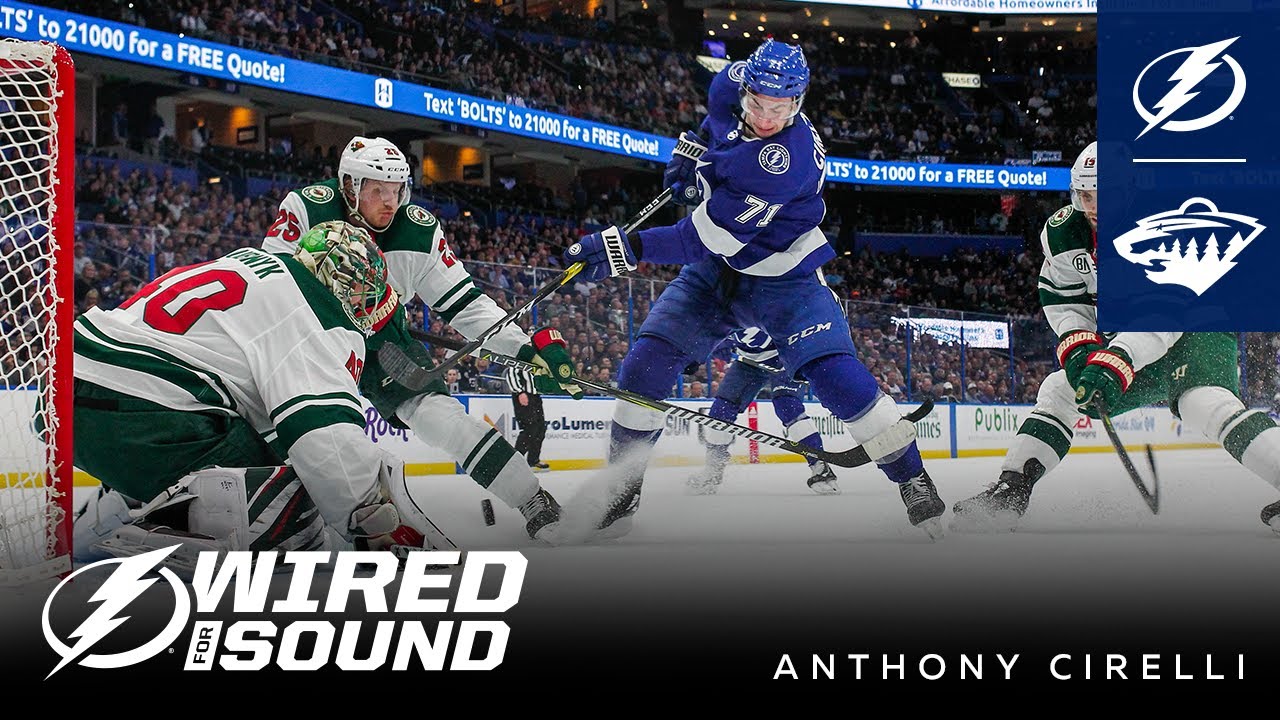 Wired for Sound | Anthony Cirelli vs. Minnesota