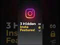 “3 Instagram Hidden Features 🤫 | Secret Insta Hacks 2025 | TechJugaad”