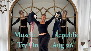 Muscle Republic TRY ON Haul Aug 2026