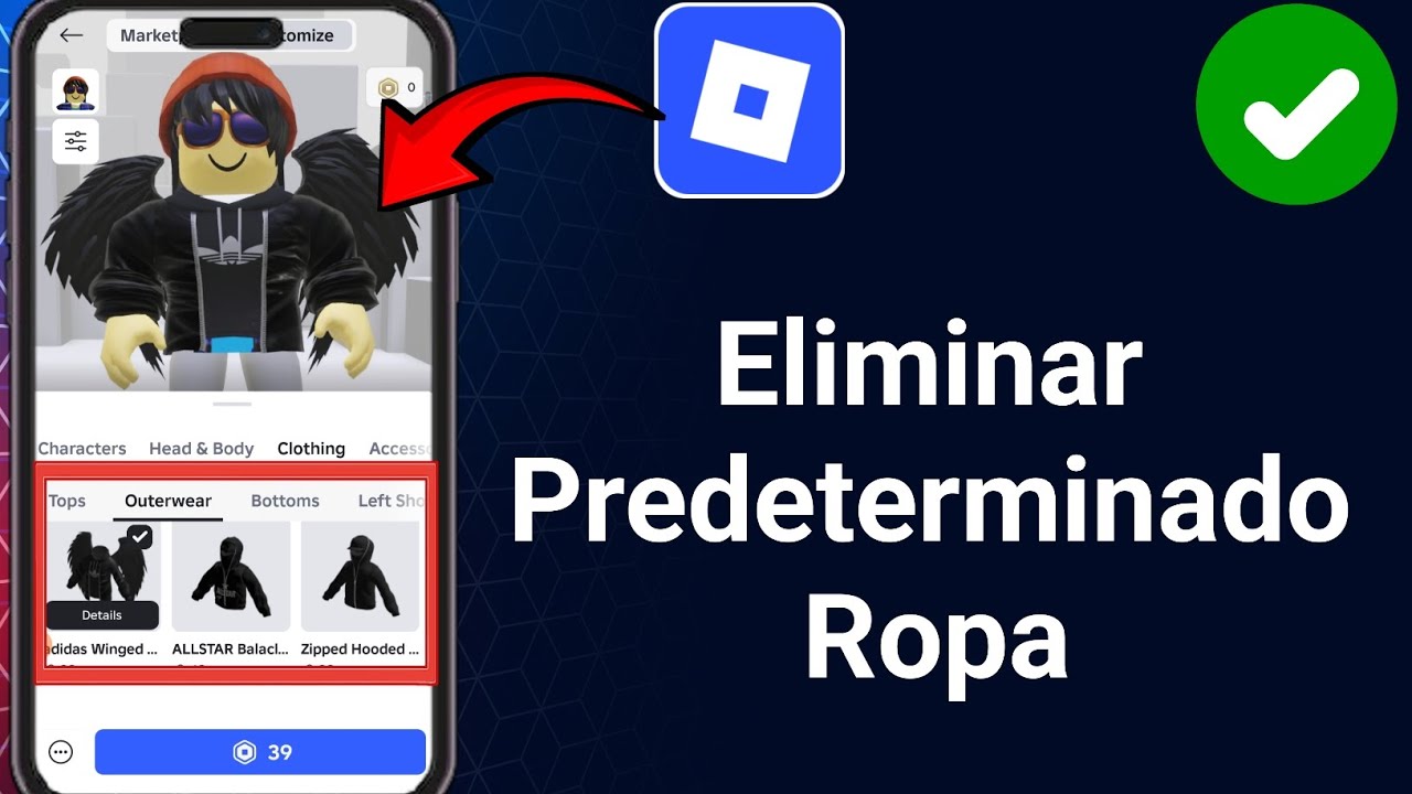 Как удалить стандартную одежду с вашего аватара Roblox (2025) (пошаговое руководство)