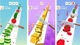 Perfect Slices Gameplay HD - (ios/Android) screenshot 1