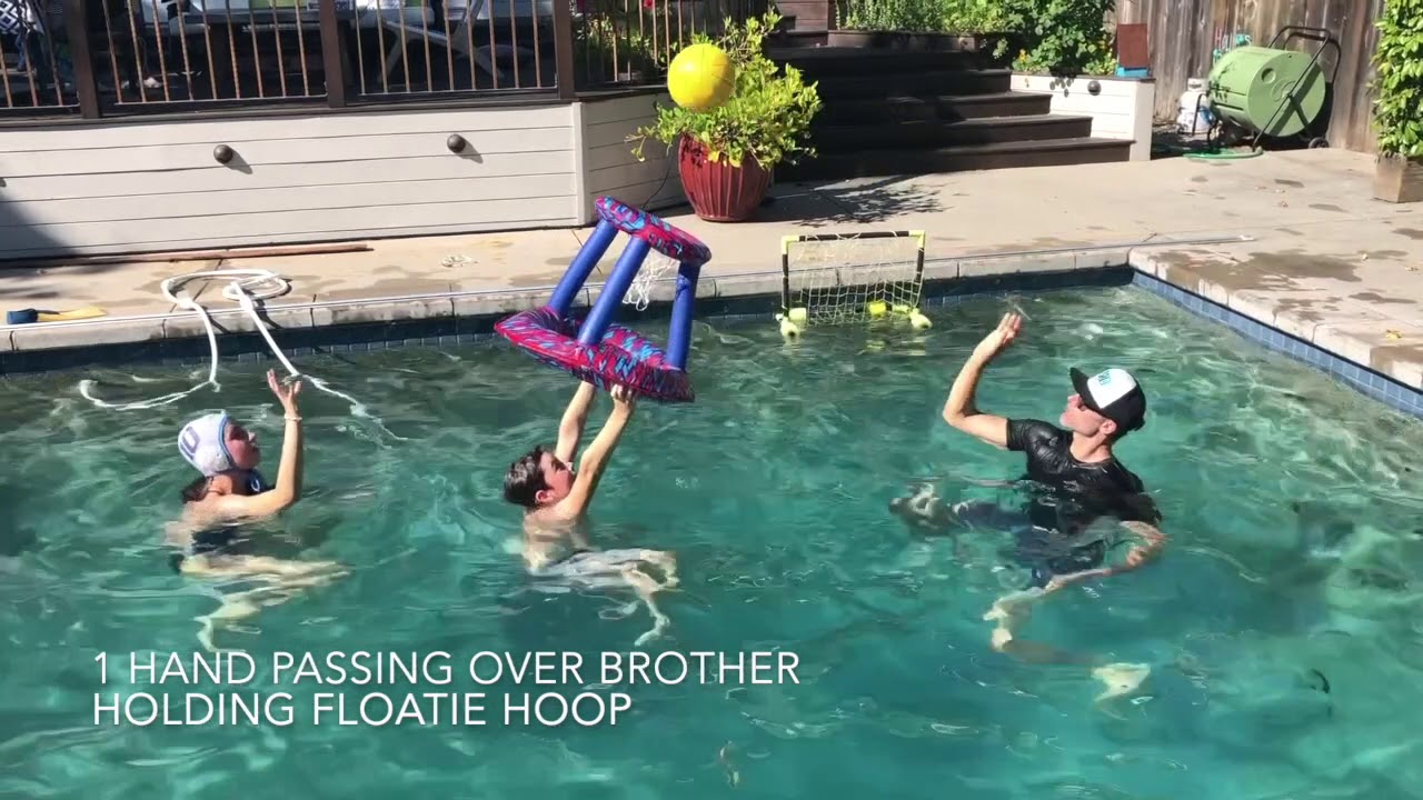 SHAQ 10/12U Warm Up Water Polo Drills YouTube