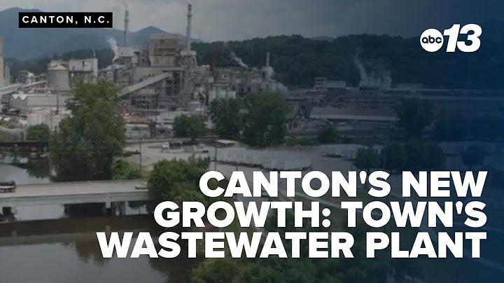 Canton's new growth: Town's wastewater plant