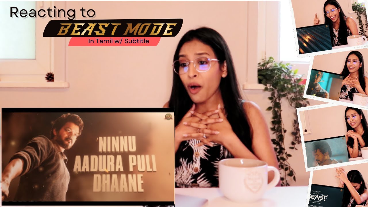Beast Mode Reaction - Official Video | Beast | Thalapathy Vijay | Sun Pictures | Nelson | Anirudh