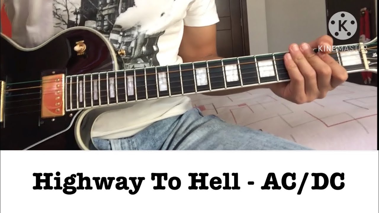 Como tocar Highway To Hell - AC/DC en guitarra eléctrica (rítmica ...