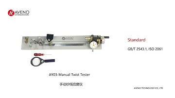 AY03 Manual Twist Tester