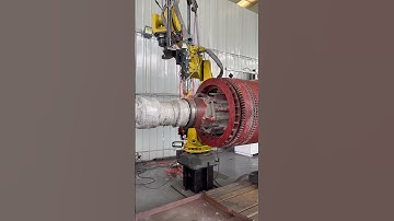 Laser Cladding in Action: Watch This Machine Repair Industrial Parts! #repair #remanufacturing