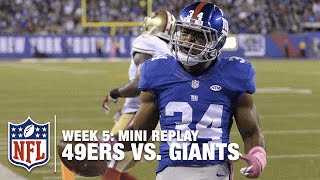 49ers vs. Giants (Week 5) | Colin Kaepernick vs. Odell Beckham Jr. Mini Replay | NFL Films