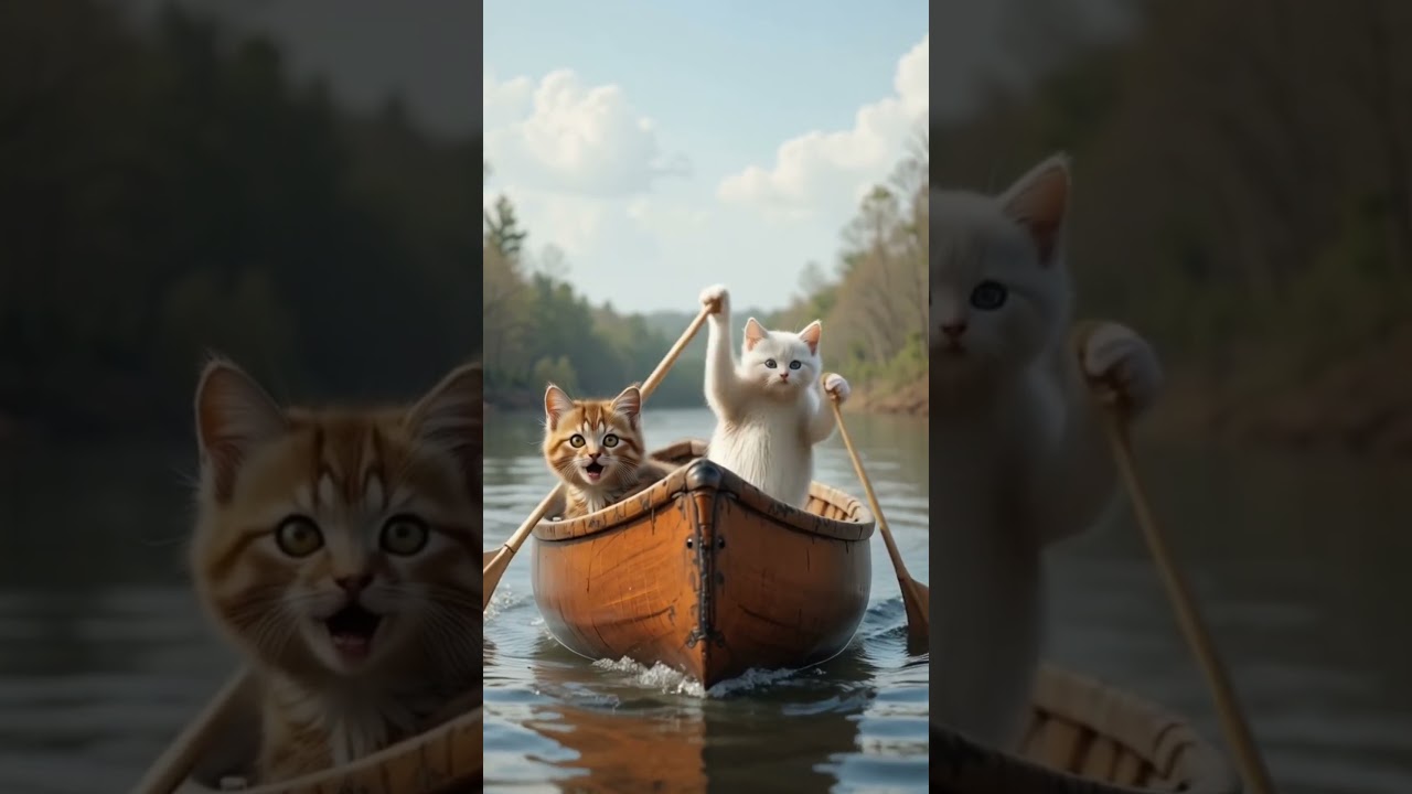 Cat on a Boat 