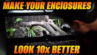 Quick & Easy Tips to Improve Your Reptile Setups!
Some simple tips and tricks to implement when setting up a reptile enclosure that will make them look more natural!
Use code RUGGE10 for 10% off your order! https://www.thebiodude.com/
GET A ZEN HABITAT: https://www.zenhabitats.com/?aff=10
Amazon affiliate links:
Cork bark tiles: https://amzn.to/3VnWnoc
Grow lights: https://amzn.to/3UqcUqb
Rock water bowl: https://amzn.to/3OQzC9X
My Online Pet Store: https://www.celestialexotics.net/
My Social Media:
TikTok: https://www.tiktok.com/@tylerrugge
Twitter: https://twitter.com/tylerrugge
Instagram: https://instagram.com/tylerrugge
Snapchat: trugge
Disount Codes/Affiliate links:
Get 10% off dubiaroaches.com: http://i.refs.cc/gPVTfUQx?smile_ref=eyJzbWlsZV9zb3VyY2UiOiJzbWlsZV91aSIsInNtaWxlX21lZGl1bSI6IiIsInNtaWxlX2NhbXBhaWduIjoicmVmZXJyYWxfcHJvZ3JhbSIsInNtaWxlX2N1c3RvbWVyX2lkIjo0MzIxMjg5ODh9
USE CODE TYLER12 TO GET 12% OFF https://kingscages.com/
Small Pet Select (food/toys/treats for Rabbits and other small animals!):
U.S. -U.S. -Get 10% off small pet select! https://bit.ly/3whJpOk
U.K. -Get 20% off small pet select! https://bit.ly/3rb2xba Quick & Easy Tips to Improve Your Reptile Setups!