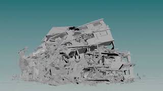RBD Bullet Solver test in houdini