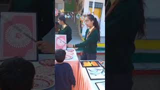 Art Exhibition at school 🥰 #short #youtubeshort #tavleenkaurvlogs screenshot 5