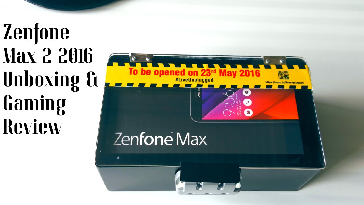 New Asus Zenfone Max 2016 Unboxing/Gaming Review (Marshmallow Update)