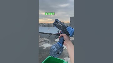 Đồ Chơi Súng Phun Nước WEAL MAKER Tự Động Pin Sạc Cao Cấp Cỡ Lớn 2024