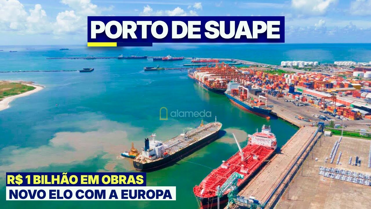 SUAPE VAI ULTRAPASSAR SANTOS? A Nova Fronteira Logística do Brasil Está em Obra!