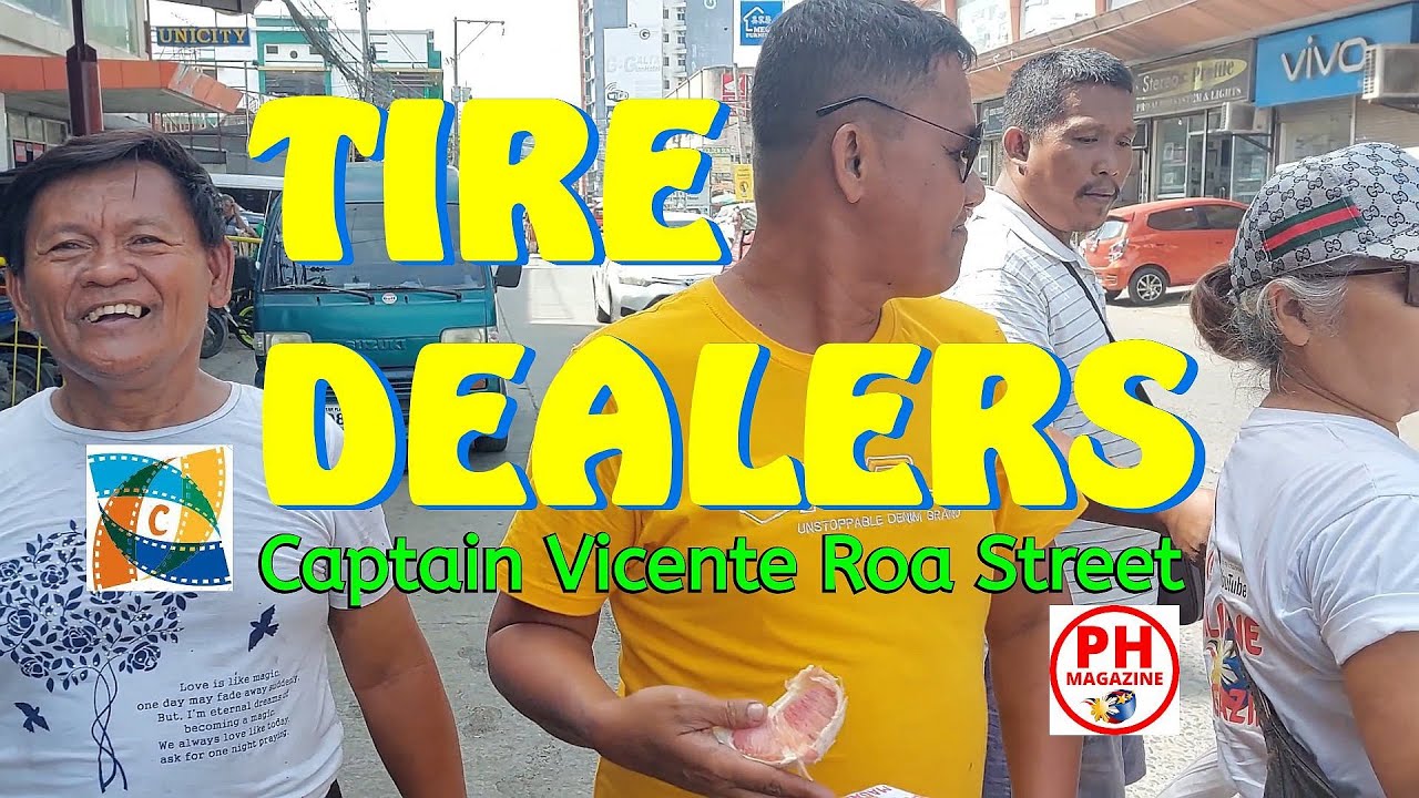 TYRE DEALERS on Captain Vicente Roa Street - Cagayan de Oro City - YouTube