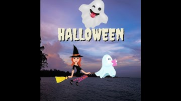 Spooky Halloween Vid made in CANVA