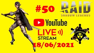 #50. Пятничный Стрим по Raid Shadow Legends.  х10. Открываем шарды. Общаемся | 18/06/2021
