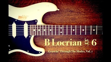 B Locrian Natural 6 Backing Track