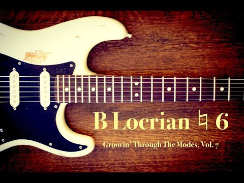 B Locrian Natural 6 Backing Track