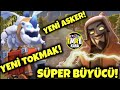 ARALIK GÜNCELLEMESİ!! SÜPER BÜYÜCÜ - SÜPER TAZI - YENİ TOMRUK MAKİNESİ | CLASH OF CLANS