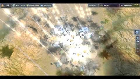 Supreme Commander 2 Artillery!.avi