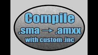Compile .sma to .amxx with custom includes