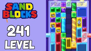 Sand Blocks Level 241 Walkthrough Solution