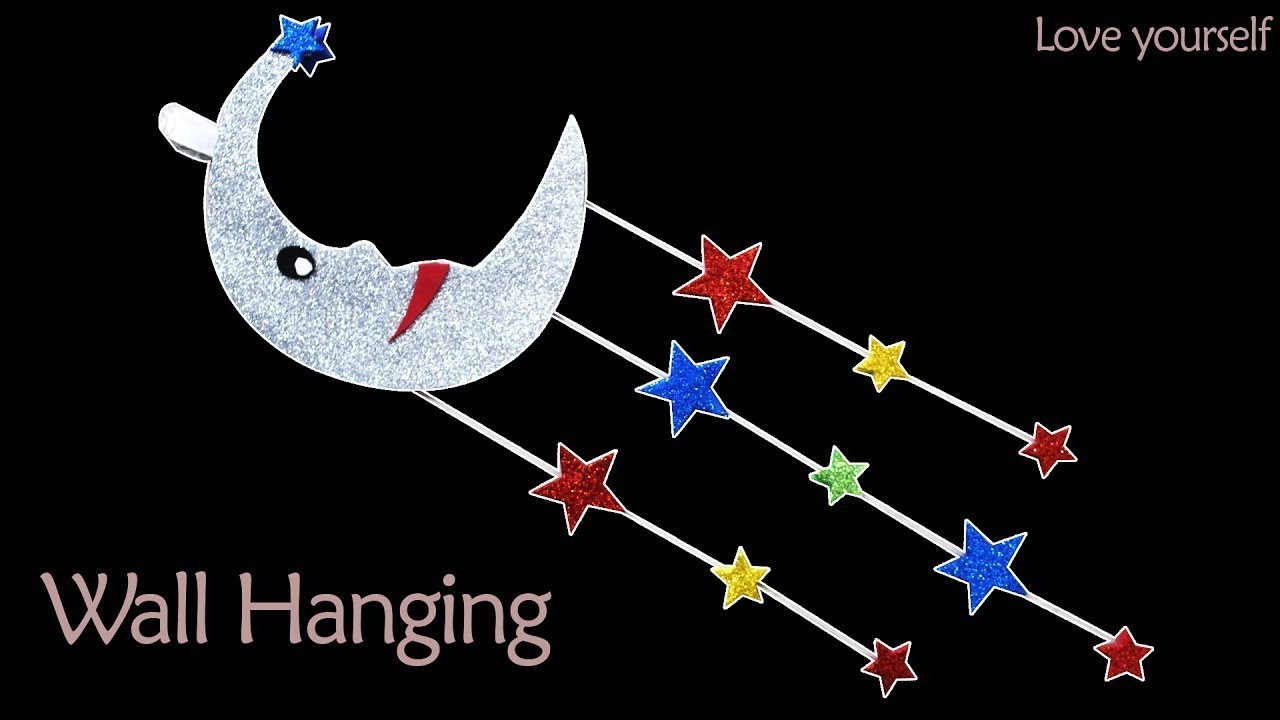 How to make wall hanging DIY wall decor YouTube