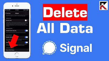 How To Delete Chat History Signal