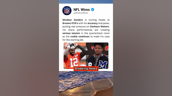 Shedeur Sanders 🔥 Puts Pressure on Watson at Browns OTAs 🏈 #shedeursanders #browns #shorts