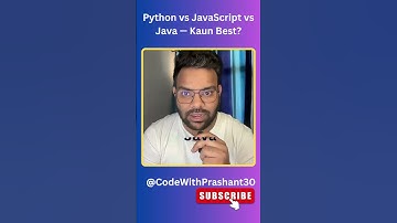 Best Programming Language 2025 | Python vs JavaScript vs Java | Beginner Guide 🚀