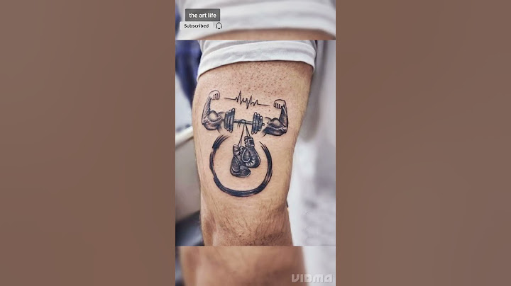 Top 10 gym lover tattoo designs, #tattoo #art #gym #top