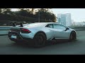 300km/h + First time driving a Huracan Performante -  4K