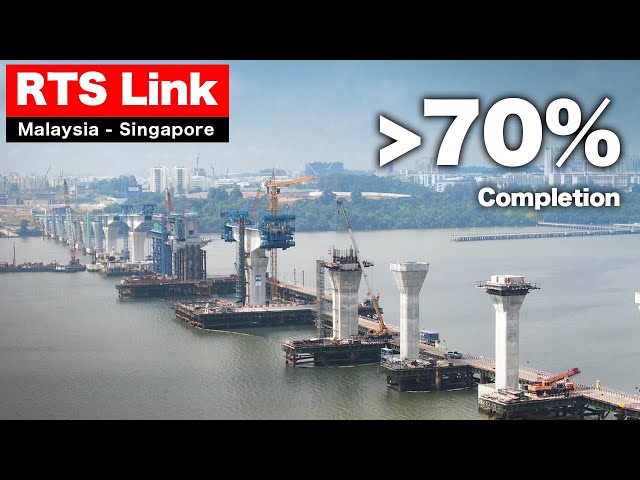 RTS Link Project Johor Bahru - Woodlands (Over 70% Completion of Rail Infrastructure) class=