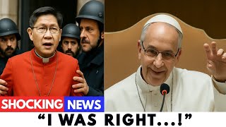 Pope Leo XIV Breaks His Silence on Cardinal Luis Tagle, The Truth Will Shock You