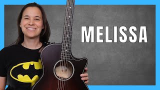 Step By Step Melissa Guitar Lesson by The Allman Brothers