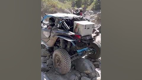 Rubicon trail with can am x3 xrc and rzr turbo s