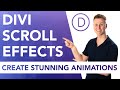 Divi Scroll Effects Tutorial | New Feature