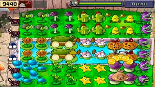 SURVIVAL || Plants Vs Zombies POOL 5 flags completed