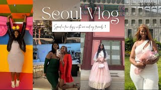 Seoul Vlog|| Brunch, Club, Birthday Dinner, T-shirt Designing and More|| South African YouTuber