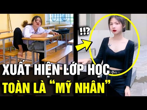 Video Khi LỚP HỌC có quá nhiều MỸ NHÂN, quay đoạn clip chơi... - youtube