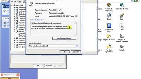 Checando a porta serial com1)