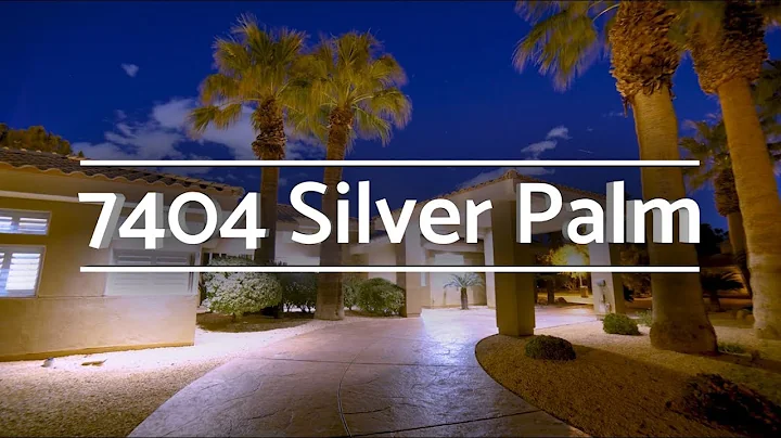 $1 Million Dollar Home | Single-Story Las Vegas Estate | 7404 Silver Palm Avenue