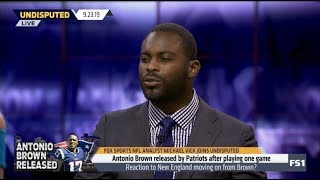 UNDISPUTED | Michael Vick [DEBATE] Reaction to Patriots moving on from Antonio Brown?