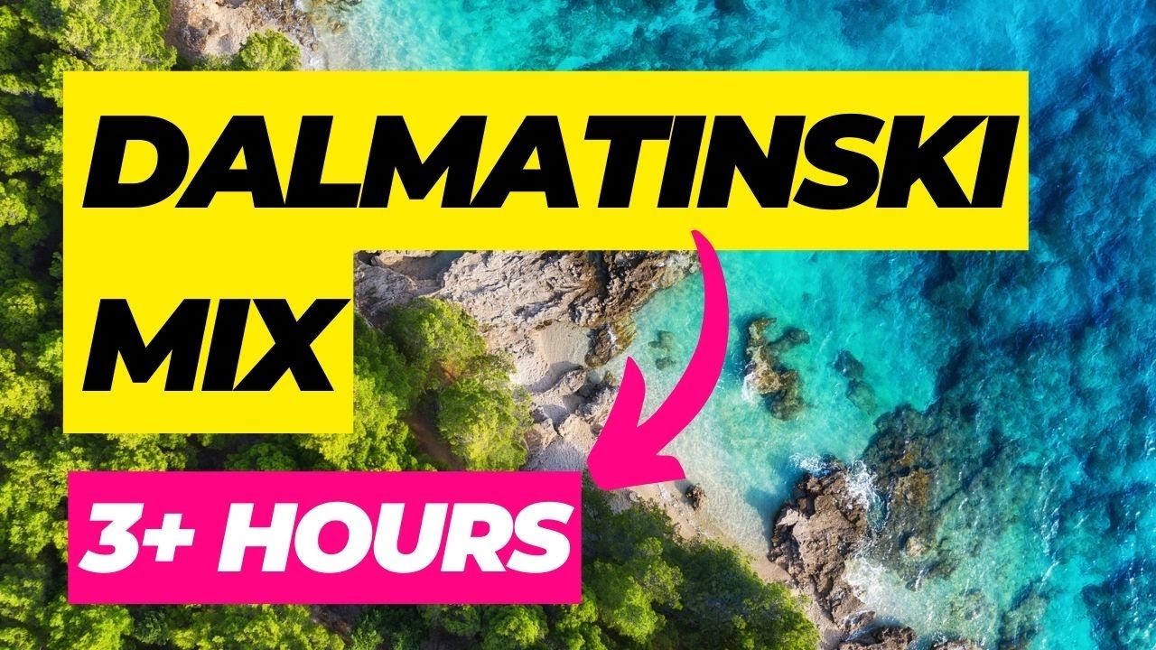 Dalmatinski miks | Dalmatian music mix | Klapa Intrade,  Mišo Kovač, Zečić... | Non-stop Dalmatia