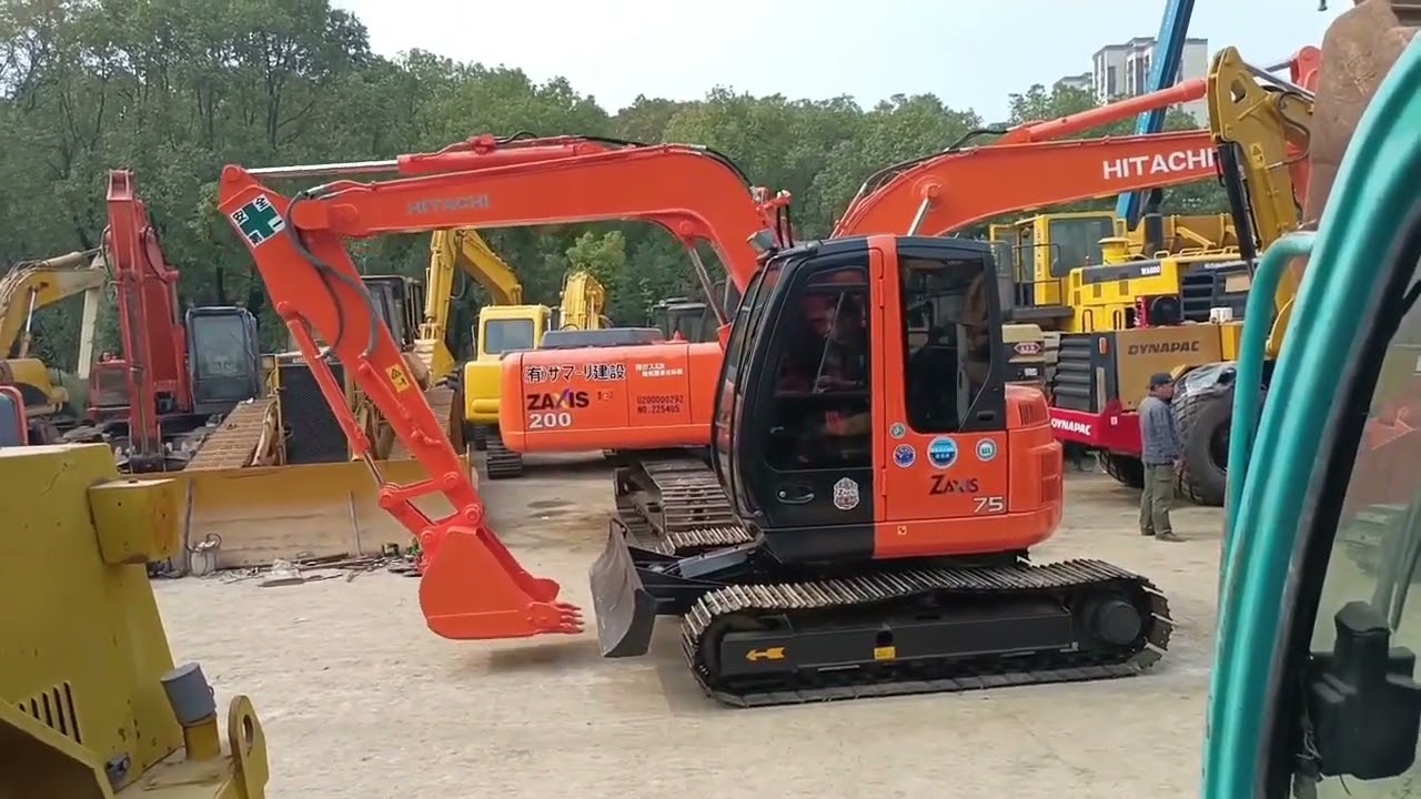 ちぃ〜出品 2022 HITACHI ZX75 For Sale - YouTube