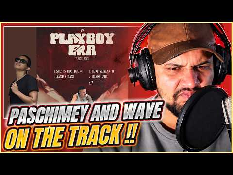 UNEXPECTED FEATURE !! #reaction Young wave : THIK CHA (feat. Paschimey)