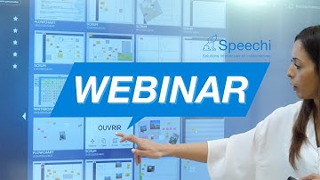 Speechi - découverte des webinars sur les écrans interactifs, outils collaboratifs, visualiseurs