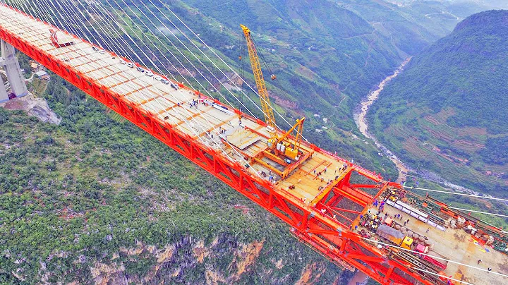 China's Mega Bridges - Amazing Modern Fastest Bridge Construction Technology - DayDayNews